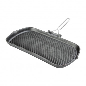 Vogue Cast Iron Grill Pan - Click to Enlarge