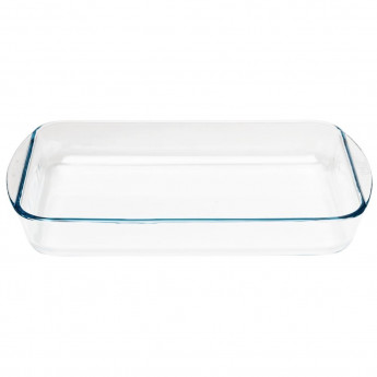 Pyrex Rectangular Glass Roaster Dish 400mm - Click to Enlarge
