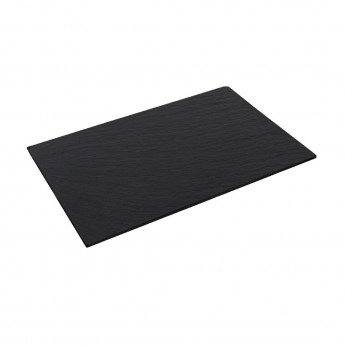 Olympia Smooth Edged Slate Platters 280 x 180mm (Pack of 2) - Click to Enlarge