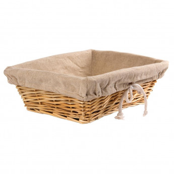 Wicker Rectangular Basket - Click to Enlarge
