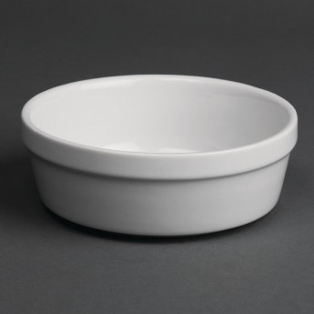 Olympia Whiteware Round Pie Bowls 119mm (Pack of 6) - Click to Enlarge