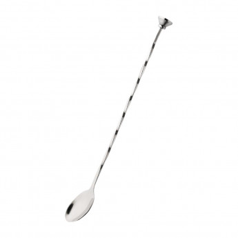 Olympia Twisted Bar Spoon with Disc End - Click to Enlarge
