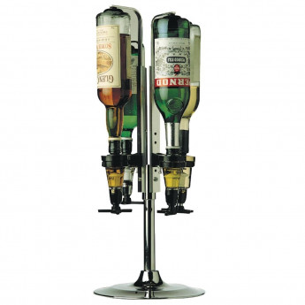 Beaumont Rotary Optic Stand 4 Bottle - Click to Enlarge