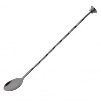 Olympia Cocktail Mixing Spoon Gunmetal - Click to Enlarge