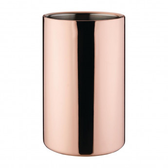 Olympia Copper Plated Wine Cooler - Click to Enlarge