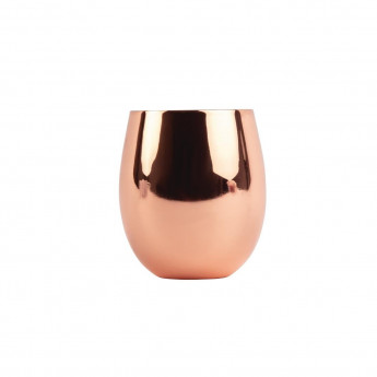 Olympia Curved Tumbler 340ml Copper - Click to Enlarge
