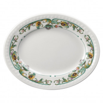Churchill Buckingham Sumatra Oval Platters 202mm (Pack of 12) - Click to Enlarge