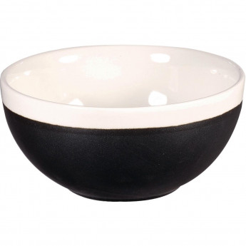Churchill Monochrome Soup Bowl Onyx Black 455ml (Pack of 12) - Click to Enlarge