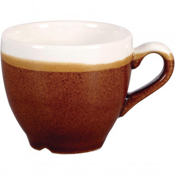Churchill Monochrome Espresso Cup Cinnamon Brown 89ml (Pack of 12) - Click to Enlarge