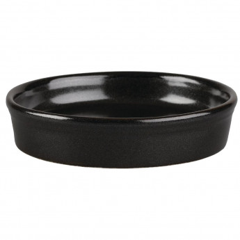 Churchill Mediterranean Mezze Dishes Black 127mm (Pack of 12) - Click to Enlarge