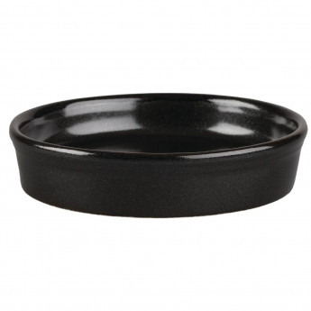 Churchill Mediterranean Mezze Dishes Black 110mm (Pack of 12) - Click to Enlarge