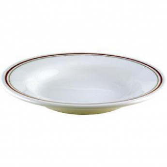 Churchill Nova Clyde Classic Rimmed Soup Bowls 230mm (Pack of 12) - Click to Enlarge