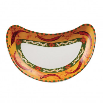 Churchill Salsa Crescent Salad Plates (Pack of 12) - Click to Enlarge