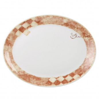 Churchill Tuscany Oval Dishes 355mm (Pack of 12) - Click to Enlarge