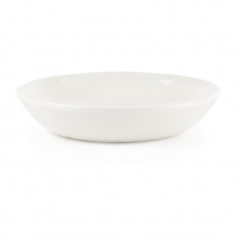 Churchill Plain Whiteware Butter Dish (Pack of 24) - Click to Enlarge