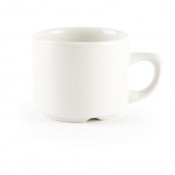 Churchill Whiteware Stackable Maple Espresso Cups 114ml (Pack of 24) - Click to Enlarge