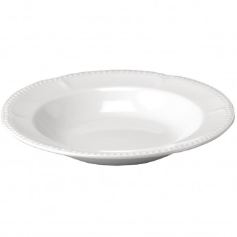 Churchill Buckingham White Pasta Plates 280mm (Pack of 12) - Click to Enlarge