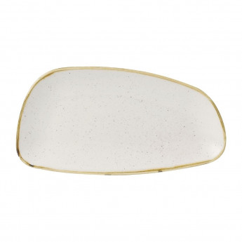Churchill Stonecast Oval Plates Barley White 300x146mm (Pack of 12) - Click to Enlarge
