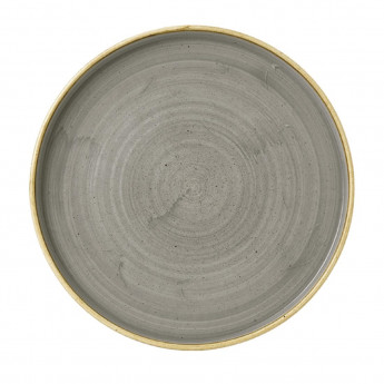 Churchill Stonecast Walled Chefs Plates Peppercorn Grey 210mm (Pack of 6) - Click to Enlarge