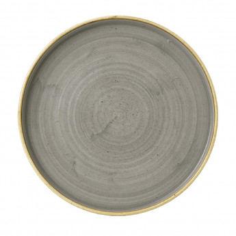 Churchill Stonecast Walled Chefs Plates Peppercorn Grey 260mm (Pack of 6) - Click to Enlarge