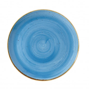 Churchill Stonecast Round Coupe Plate Cornflower Blue 260mm (Pack of 12) - Click to Enlarge