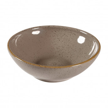 Churchill Stonecast Shallow Bowls Grey 9oz 130mm (Pack of 12) - Click to Enlarge