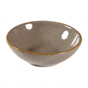 Churchill Stonecast Shallow Bowls Grey 7oz 116mm (Pack of 12) - Click to Enlarge
