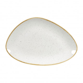 Churchill Stonecast Triangular Plates Barley White 304mm (Pack of 6) - Click to Enlarge