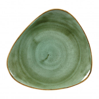 Churchill Stonecast Triangular Plates Samphire Green 265mm (Pack of 12) - Click to Enlarge
