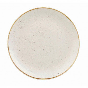Churchill Stonecast Round Coupe Plate Barley White 260mm (Pack of 12) - Click to Enlarge
