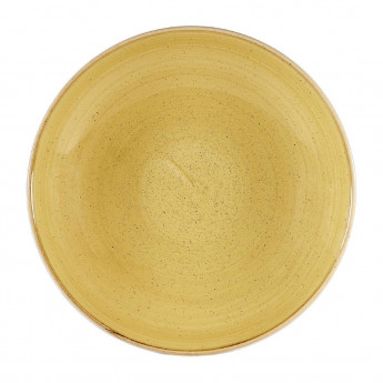 Churchill Stonecast Coupe Bowls Mustard Seed Yellow 310mm (Pack of 6) - Click to Enlarge