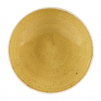 Churchill Stonecast Coupe Bowls Mustard Seed Yellow 182mm (Pack of 12) - Click to Enlarge