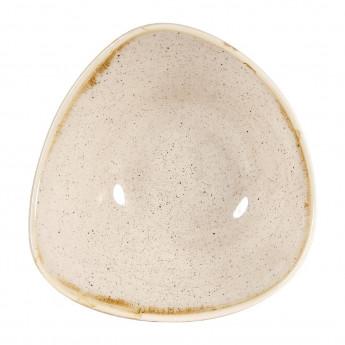 Churchill Stonecast Triangular Bowls Nutmeg Cream 153mm (Pack of 12) - Click to Enlarge