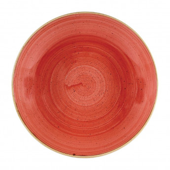 Churchill Stonecast Coupe Bowls Berry Red 310mm (Pack of 6) - Click to Enlarge