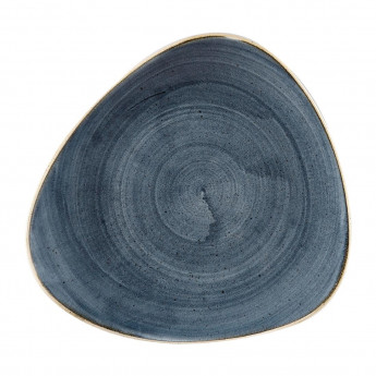 Churchill Stonecast Triangular Plates Blueberry 229mm (Pack of 12) - Click to Enlarge