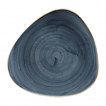 Churchill Stonecast Triangular Plates Blueberry 265mm (Pack of 12) - Click to Enlarge