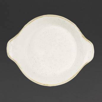 Churchill Stonecast Round Eared Dishes Barley White 180mm (Pack of 6) - Click to Enlarge