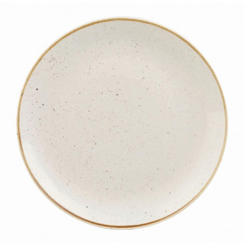 Churchill Stonecast Round Coupe Plate Barley White 165mm (Pack of 12) - Click to Enlarge