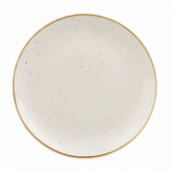 Churchill Stonecast Round Coupe Plate Barley White 217mm (Pack of 12) - Click to Enlarge