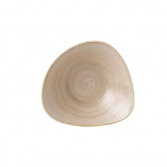 Churchill Stonecast Triangle Bowl Nutmeg Cream 235mm (Pack of 12) - Click to Enlarge