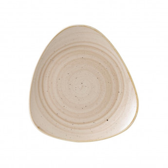 Churchill Stonecast Triangle Plate Nutmeg Cream 311mm (Pack of 6) - Click to Enlarge