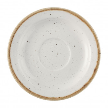 Churchill Stonecast Profile Saucer Barley White 150mm (Pack of 12) - Click to Enlarge