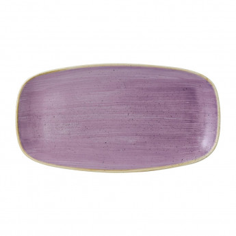 Churchill Stonecast Lavender Chefs Oblong Plate 352 x 187mm (Pack of 6) - Click to Enlarge