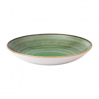 Stonecast Samphire Green Coupe Bowl 12 " 84.5oz (Box 6) - Click to Enlarge