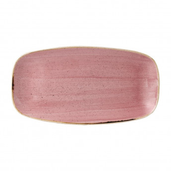 Stonecast Petal Pink Chefs' Oblong Plate No. 4 13 7/8 x 7 3/8 " (Box 6) - Click to Enlarge