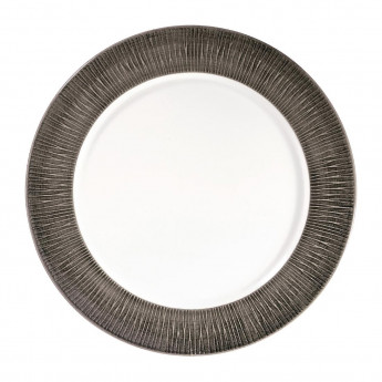 Churchill Bamboo Spinwash Footed Plates Dusk 305mm (Pack of 12) - Click to Enlarge