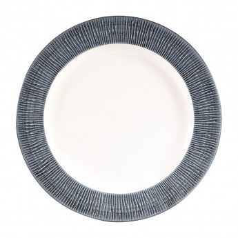 Churchill Bamboo Footed Plates Mist 276mm (Pack of 12) - Click to Enlarge