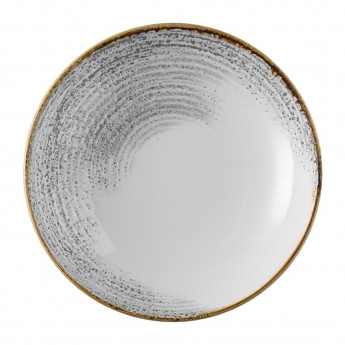 Churchill Studio Prints Homespun Accents Jasper Evolve Coupe Bowl Grey 248mm (Pack of 12) - Click to Enlarge