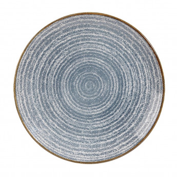 Churchill Studio Prints Homespun Coupe Plates Slate Blue 260mm (Pack of 12) - Click to Enlarge