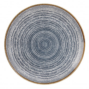 Churchill Studio Prints Homespun Coupe Plates Slate Blue 288mm (Pack of 12) - Click to Enlarge